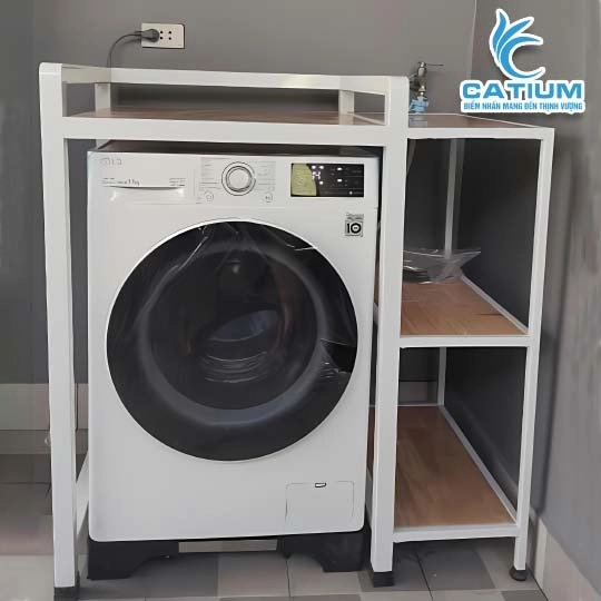 Kệ Máy Giặt Máy Sấy Mở Rộng
