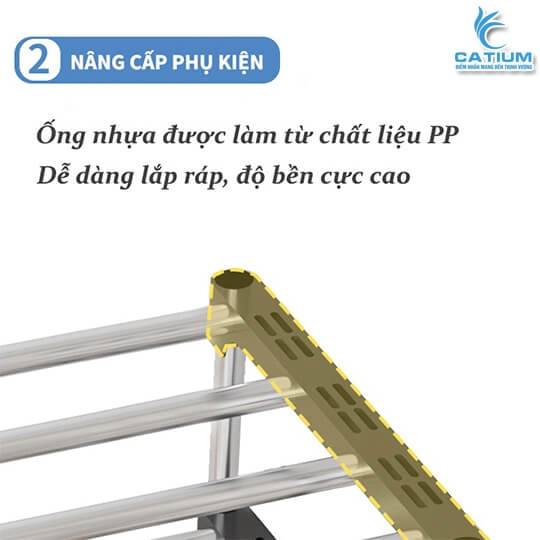 Kệ Để Giày Inox Đa Năng 5 Tầng
