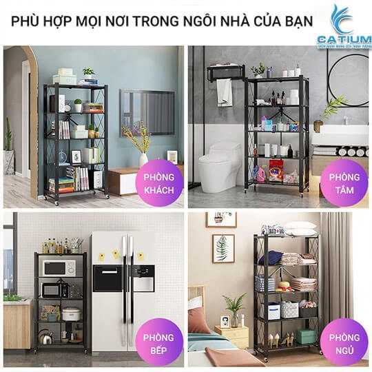 Kệ Để Đồ Gấp Gọn Đa Năng