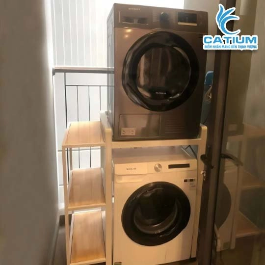 Kệ Máy Giặt Máy Sấy Mở Rộng