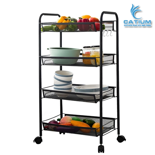 Kệ Để Đồ Đa Năng 4 Tầng 45cm