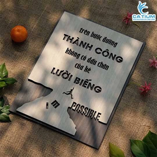 Tranh Gỗ Tạo Động Lực