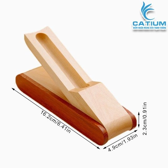 Hộp Gỗ Trưng Bày Bút Để Bàn