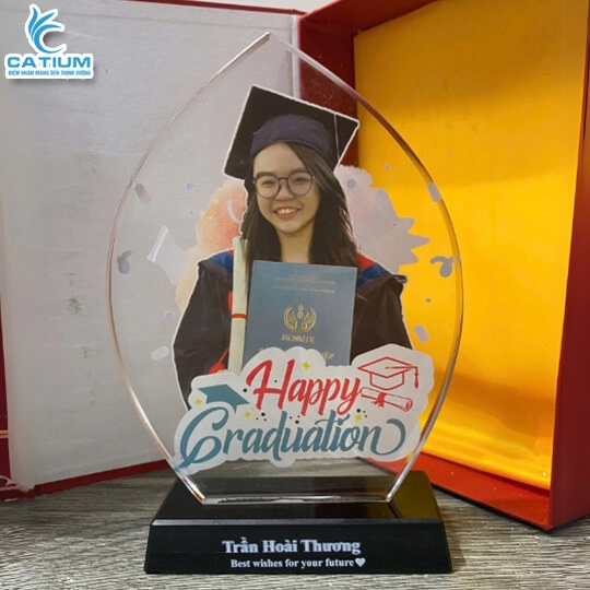 Cúp Thủy Tinh Mừng Tốt Nghiệp