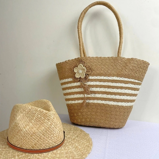 Túi Làn Tam Giác Hoa