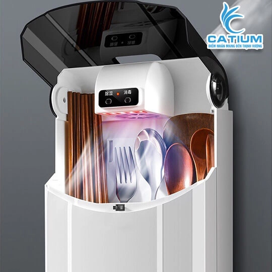 Máy Sấy và Khử Khuẩn Đũa Thìa Bằng Tia UV