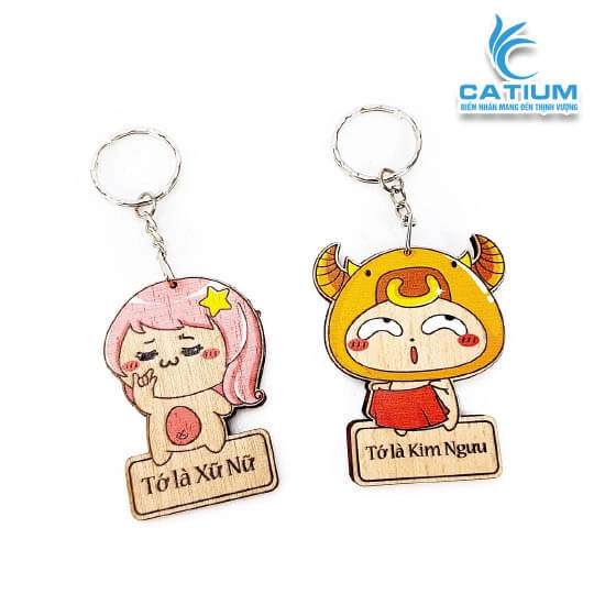 Móc Khóa 12 Cung Hoàng Đạo