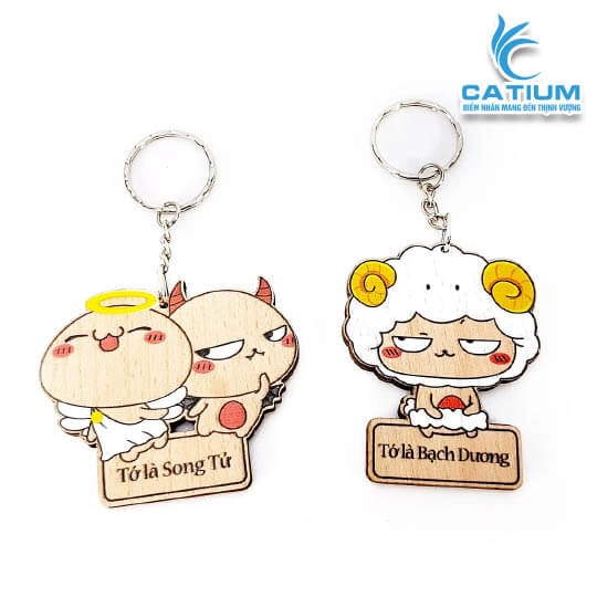 Móc Khóa 12 Cung Hoàng Đạo