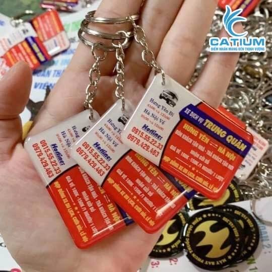 Móc Khóa In Logo Công Ty