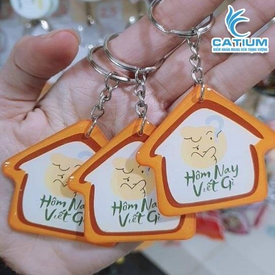 Móc Khóa Nhựa Dẻo Theo Yêu Cầu