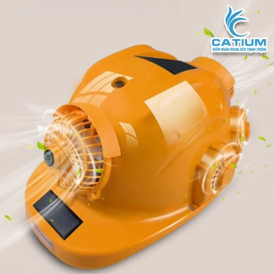 Mũ Bảo Hộ Điều Hòa 2 Quạt