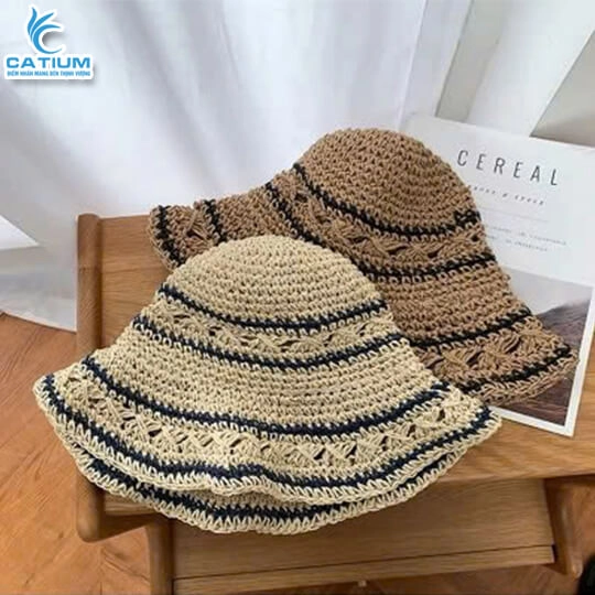 Nón Cói Sọc Xanh