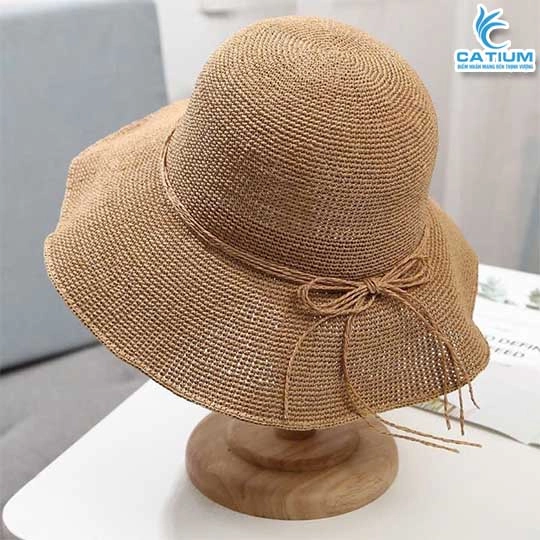Mũ Cói Xô Che Nắng