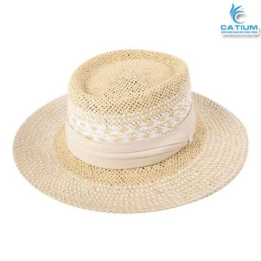 Mũ Cói Panama Nhiều Màu