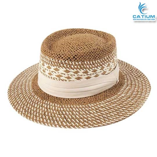 Mũ Cói Panama Nhiều Màu