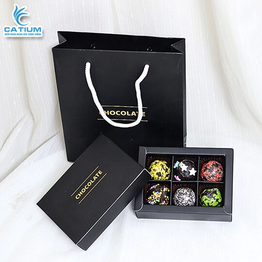 Set Quà Valentine Đen