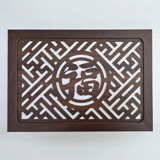 Tấm Chắn Khói Bàn Thờ Chữ Phúc