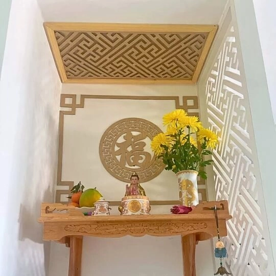 Tấm Chắn Khói Chữ Vạn Cách Điệu