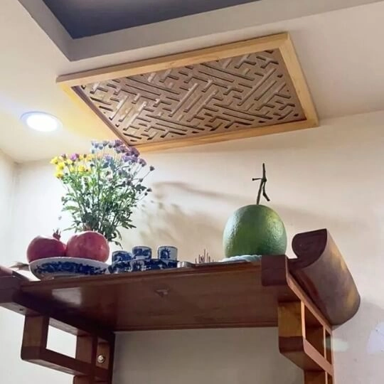 Tấm Chắn Khói Chữ Vạn Cách Điệu