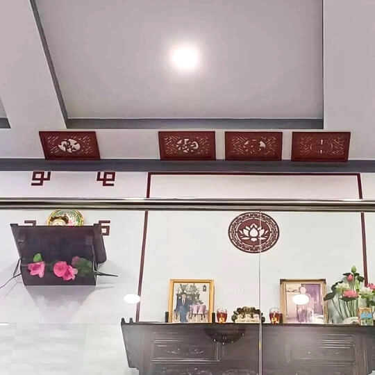 Tấm Chống Ám Khói Chữ Lộc
