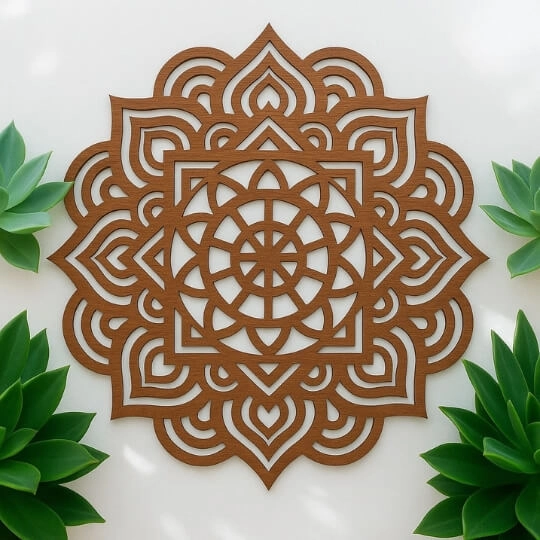 Tấm Ốp Lưng Bàn Thờ Hoa Mạn Đà La