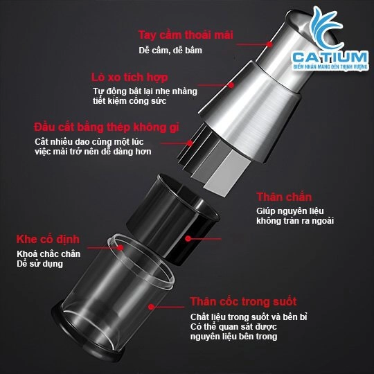 Dụng Cụ Dập Tỏi Ớt
