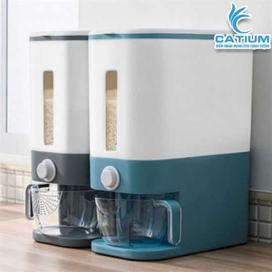 Thùng Đựng Gạo Thông Minh 10kg