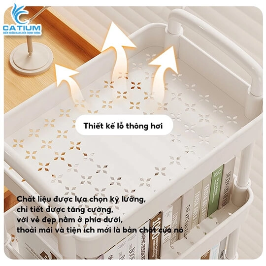 Kệ Để Đồ Đa Năng 3 Tầng