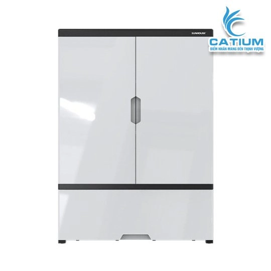 Tủ Giày Nhựa 2 Cánh 1 Ngăn Sunhouse KS-CA950S1