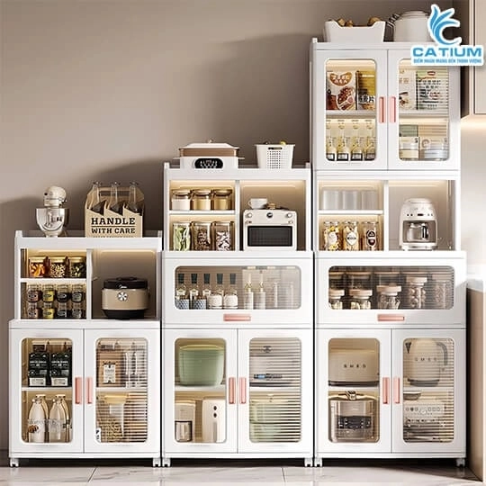 Tủ Nhựa Nhà Bếp Đa Năng