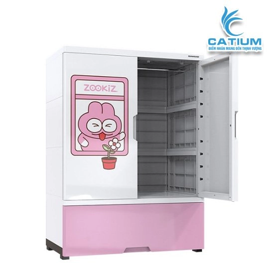 Tủ Nhựa Trẻ Em 2 Cánh Sunhouse KS-CA950G1