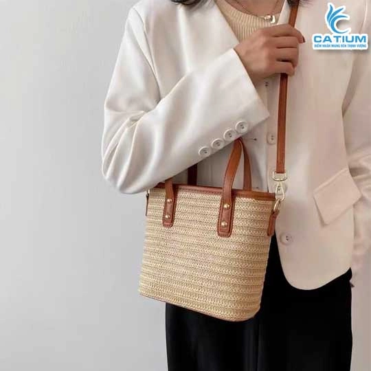 Túi Cói Nữ Công Sở