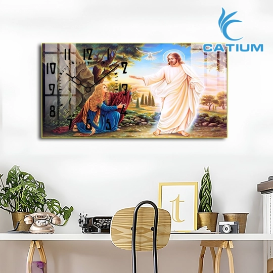 Tranh Đồng Hồ Hình Công Giáo 