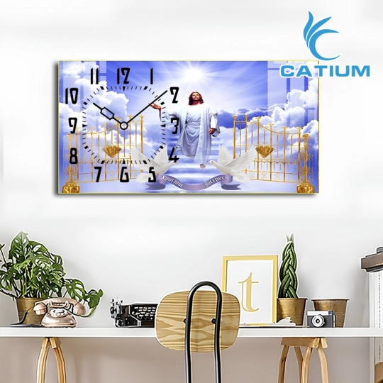 Tranh Đồng Hồ Hình Công Giáo 