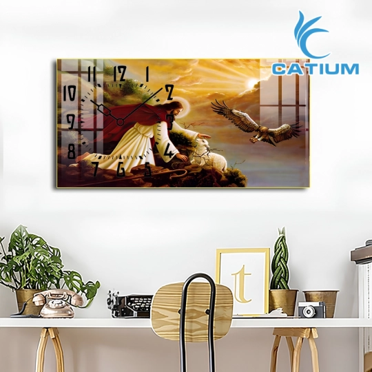 Tranh Đồng Hồ Hình Công Giáo 