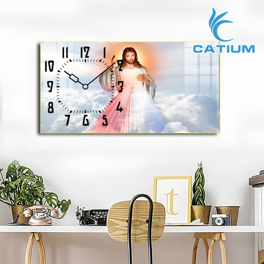 Tranh Đồng Hồ Hình Công Giáo 