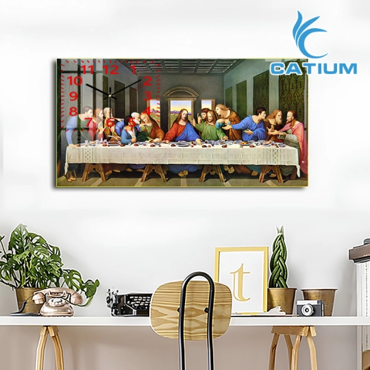 Tranh Đồng Hồ Hình Công Giáo 