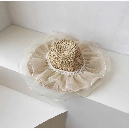 Nón Cói Vành Ren Đi Biển